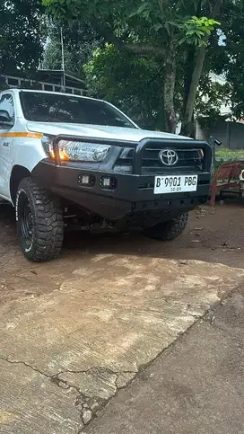 Bumper Bemper depan hilux spek tambang