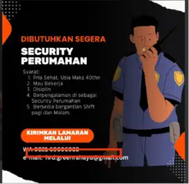 Dibutuhkan Security