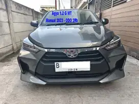 Toyota Agya 1.2 G MT 2023 Manual Odo 2 Ribu Abu Abu Grey