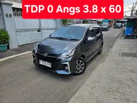 TDP 0 Angs Termurah Ayla R 2021 Automatic Abu Abu Low Km Seperti Baru