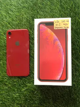 IPhone XR 128GB Red mulu Fullset BH 91% Sinyal Permanent