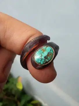 Batu Pirus Persia Cincin Unik