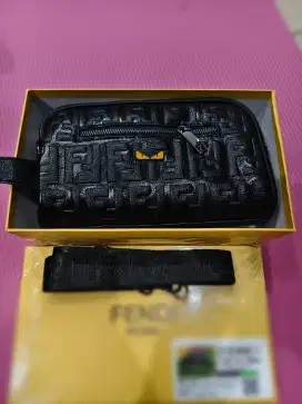 Handbag Pouch gagah motif Mata kuning