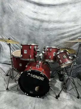 Sonor Force 2001 6-piece & Headliner cymbal set