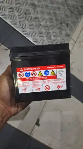 Kampas ganda & aki 5ampere