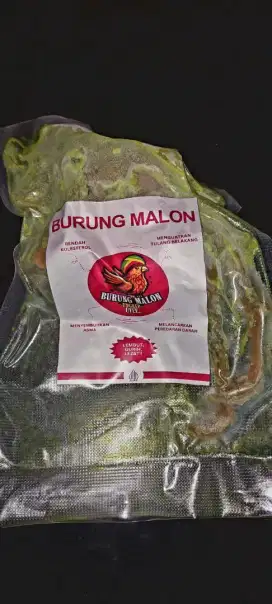 Burung puyuh Malond frozen