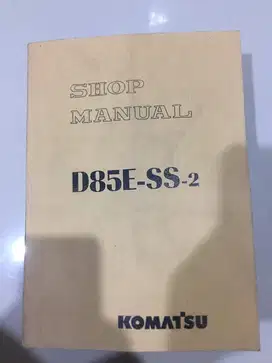 Book Shop Manual Komatsu D85E-SS-2
