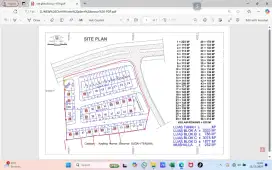 Tanah dijual komp. Perumahan cluster Cahaya Bumi Residence