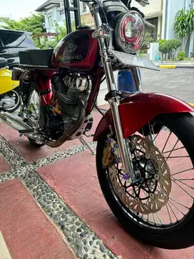 Honda cb 100 full modif