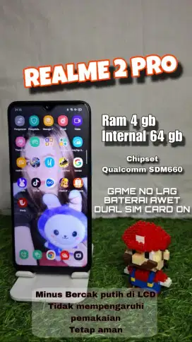 OPPO REALME 2 PRO / HP SPEK GAMING MURAH / HP SECOND MURAH