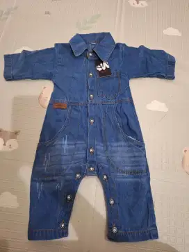 Jumpsuit jeans anak