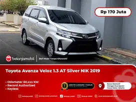 [WARRANTY] Toyota Avanza Veloz 1.3 AT Silver NIK 2019 Pemakaian 2020