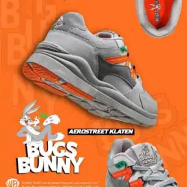 Dijual sepatu aerostreet x Looney tunes BNIB (NEW/BARU)