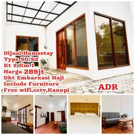 Dijual Homestay Dkt Embarkasi Haji Donohudan