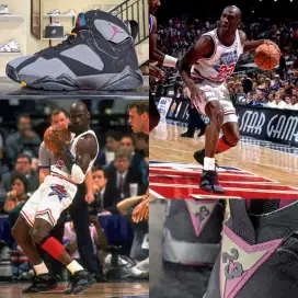 Sepatu Basket Air Jordan 7 Bordeaux