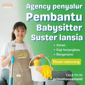 Penyalur pembantu, babysitter suster lansia, pasien