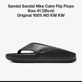 Sandal Sandal Nike Calm Flip Flops FD4119-001 Original 100%