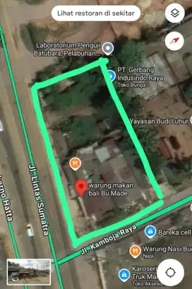 Tanah dijual di jalan sukarno hatta