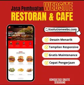 Website Restoran & Cafe: Tarik Lebih Banyak Pelanggan