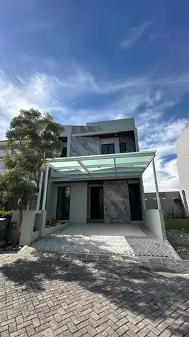 Dijual Rumah Dian Istana Minimalis Baru 2 Lantai Siap Huni Row Lebar