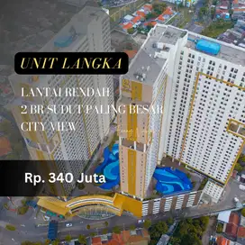 Unit Langka | Tipe 2BR Sudut Paling Luas Gunawangsa Tidar