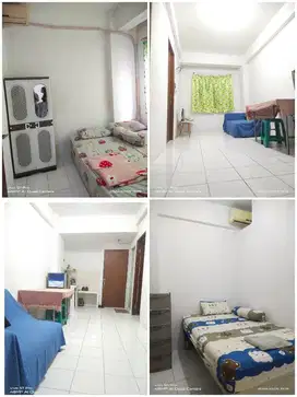 sewa kamar 2br lantai rendah