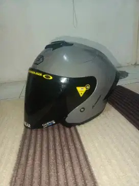 Helm JS ARMOR grey glossy