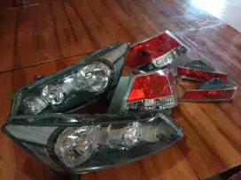 Jual lampu depan + belakang sedan All New Accord 2012