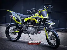 KLX 150 JUAL CEPAT SUPERMOTO DTRAKER BODY GORDON MESIN TOKCER SIAP GAS