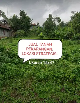 Dijual Tanah Pekarangan Premium Lokasi Strategis