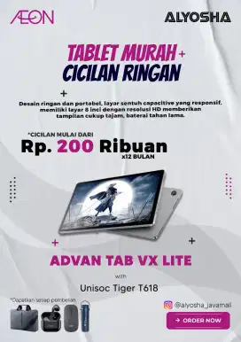 Advan Tab VX Lite Kredit Mudah