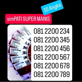 Nomor Cantik simpati 10 digit 10 angka