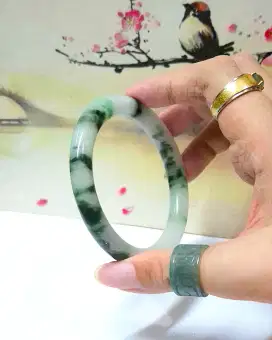 Gelang Giok Jadeite Burma Diameter 57mm