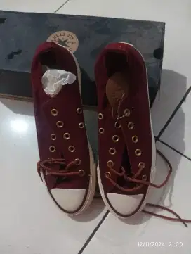 SEPATU SNEAKERS TERBARU CONVERSE77 ALL STAR MAROON