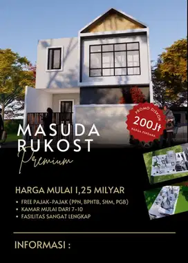 Dijual Rumah Kost 10 Kamar Dekat Kampus IPB Bogor