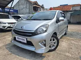 Low KM TDP 6,JT Toyota Agya 1.0 G TRD Sportivo Bensin-MT Silver 2017