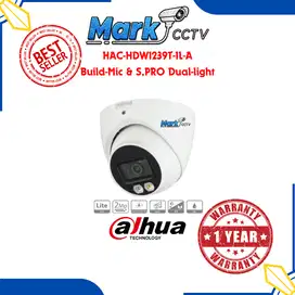 Kamera CCTV Dahua 2MP Indoor & Outdoor HAC-HDW1239T-IL-A