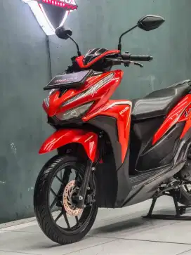 Perfect Condition!!Honda Vario 125 Fi 2019 Plat Baru Cetak Red-Mustika