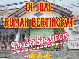 Dijual Rumah Bertingkat Sangat Strategis