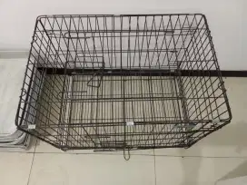 Kandang kucing anjing rangka besi