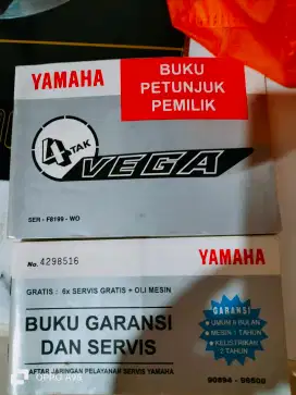 Buku petunjuk motor ori