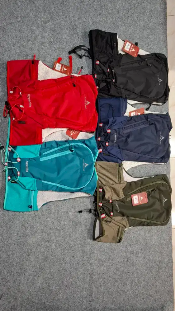 Running vest hyperlite 10L hydropack premium tas lari