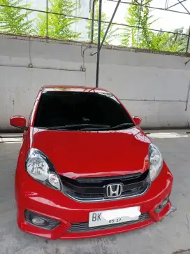 Honda Brio E Satya 2017 Merah Manual Odo 76rban