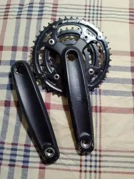 Crankset SR Suntour PFF Hollowtech Kondisi Second ± 75% (Layak Pakai)