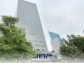 Sewa Kantor Wisma Keiai Luas 159 M2 Fitted di Sudirman Dekat Mrt