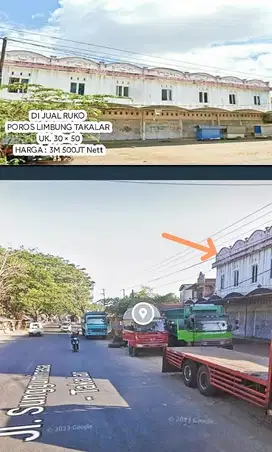 Ruko Murah 8 Petak Depan Jalan Poros Propinsi