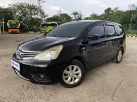 Pajak Panjang Nissan Grand livina 1.5 XV Bensin-AT 2014 Hitam LACQ