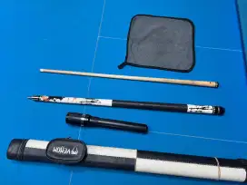 Paket Pemula Stik Billiard Venom Standar