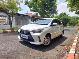 LOW KM Toyota Agya 1.2 G Bensin-AT 2023 Putih CAN