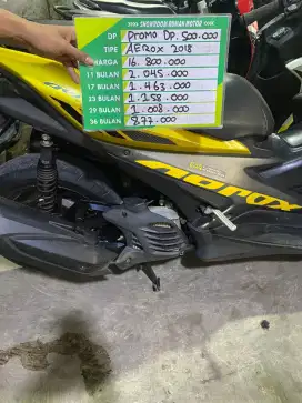 Aerox DP 500 ribu promo akhir tahun